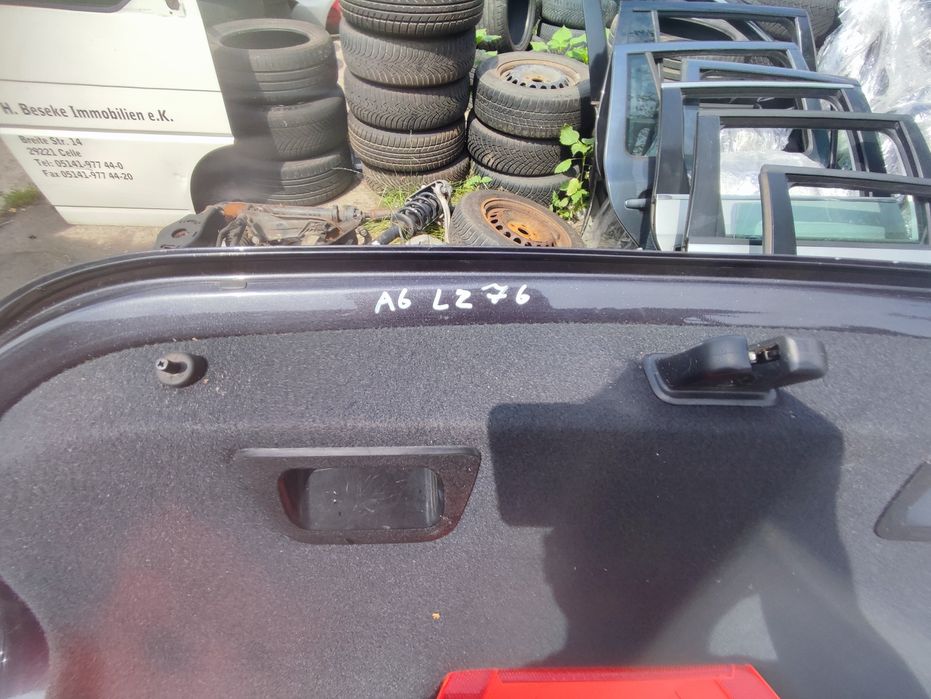 Кришка багажника задня седан Ауді А6 С6 багажник седан Ауді А6 С6