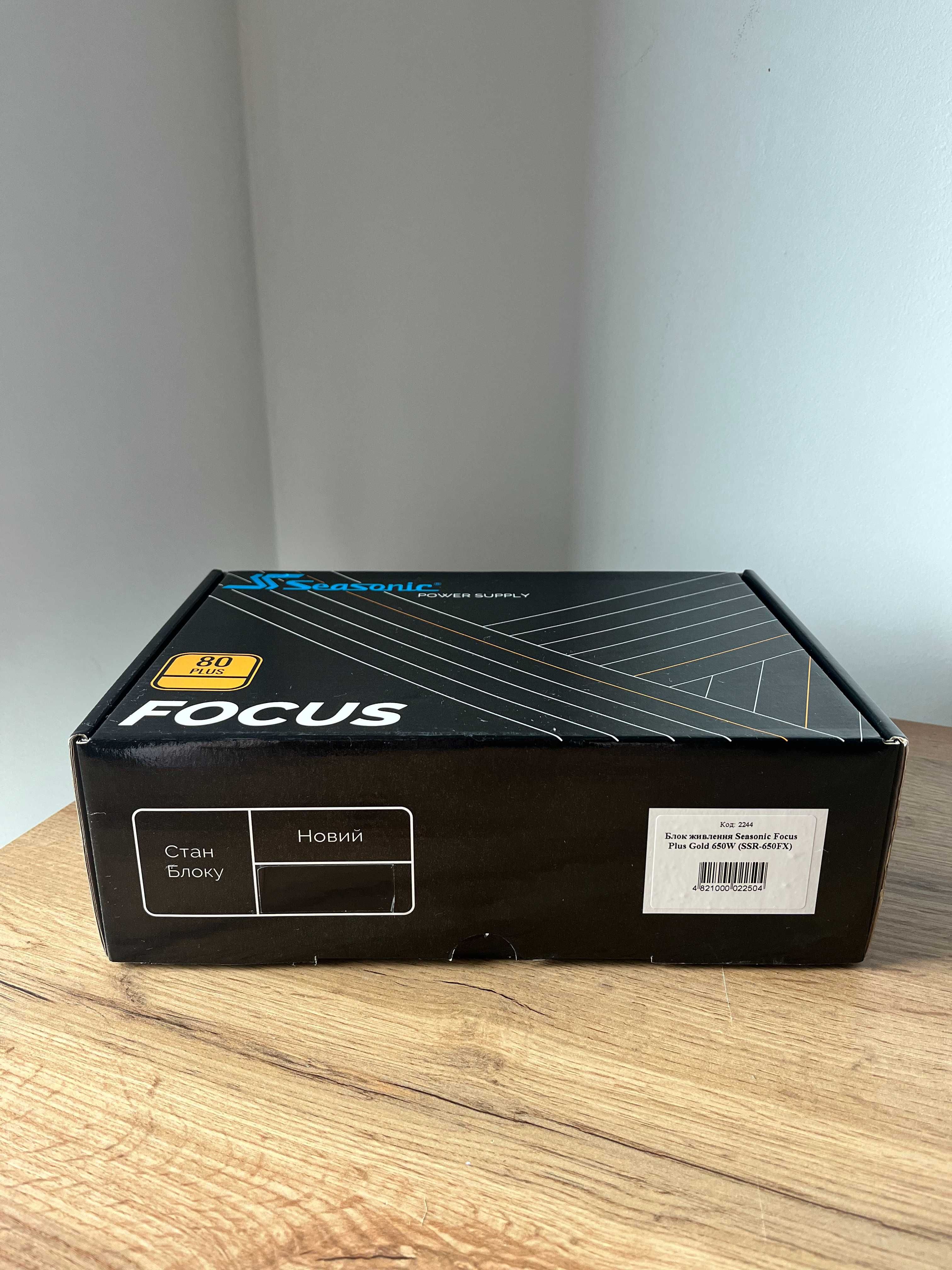 Блок живлення Seasonic Focus Plus Gold 650W (SSR-650FX)