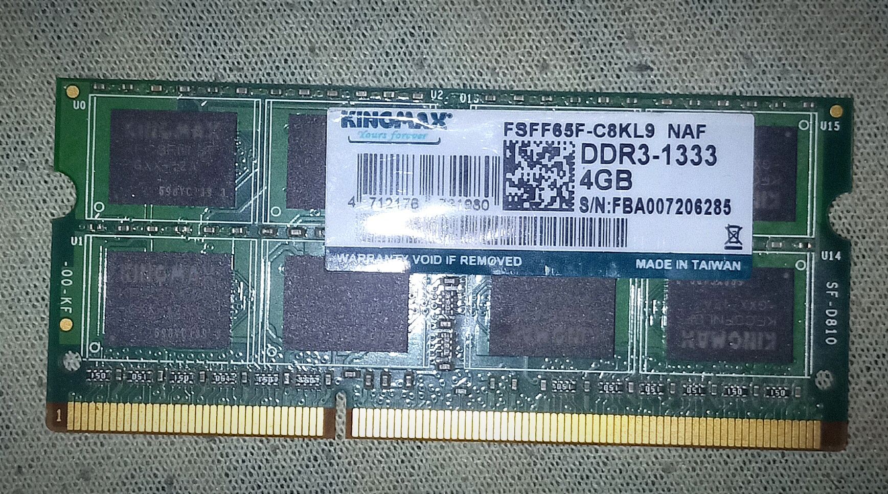 Оперативная память DDR3  4GB