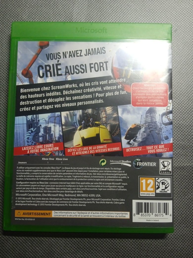 Gra ScreamRide Xbox one
