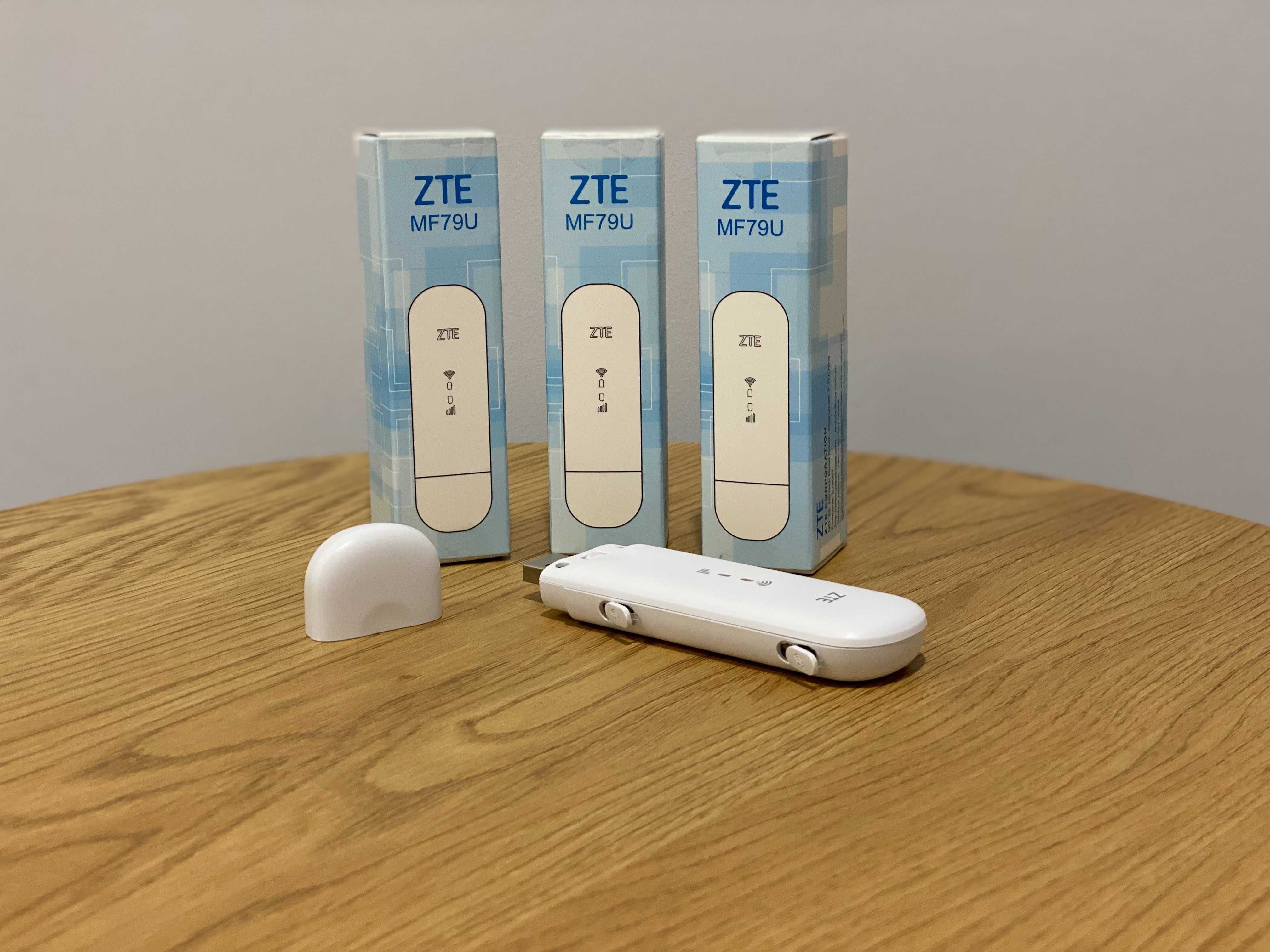 Мобільний USB 4G LTE WiFi роутер ZTE MF79u з фіксацією Band.