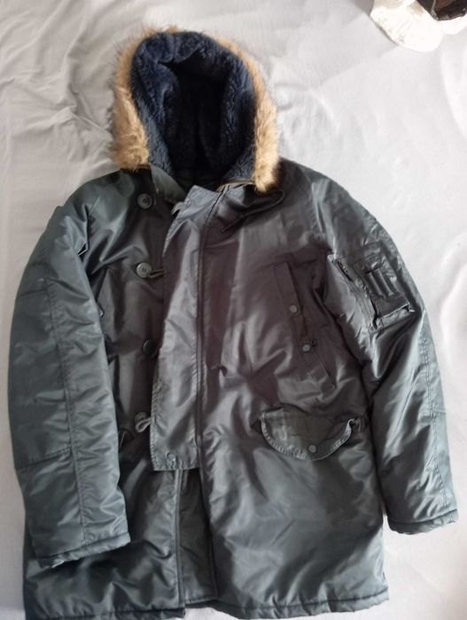 Kurtka męska parka Wojskowa XL