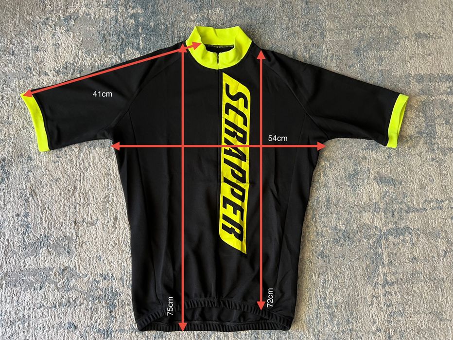 Koszulka kolarska Scrapper – rozmiar L