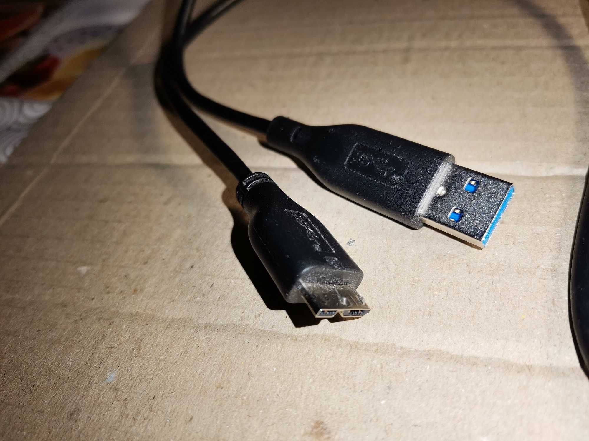 Кабель USB3.0 - для кішенькового miniSSD -micro-B 0,8м