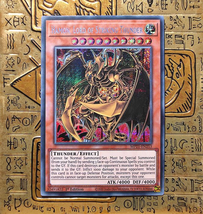 Hamon, Lord of Striking Thunder Yugioh