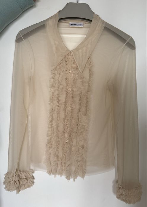 Mugler блузка , М