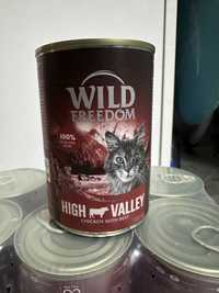 Wild Freedom mokra karma dla kota 6x400g kurczak wołowina