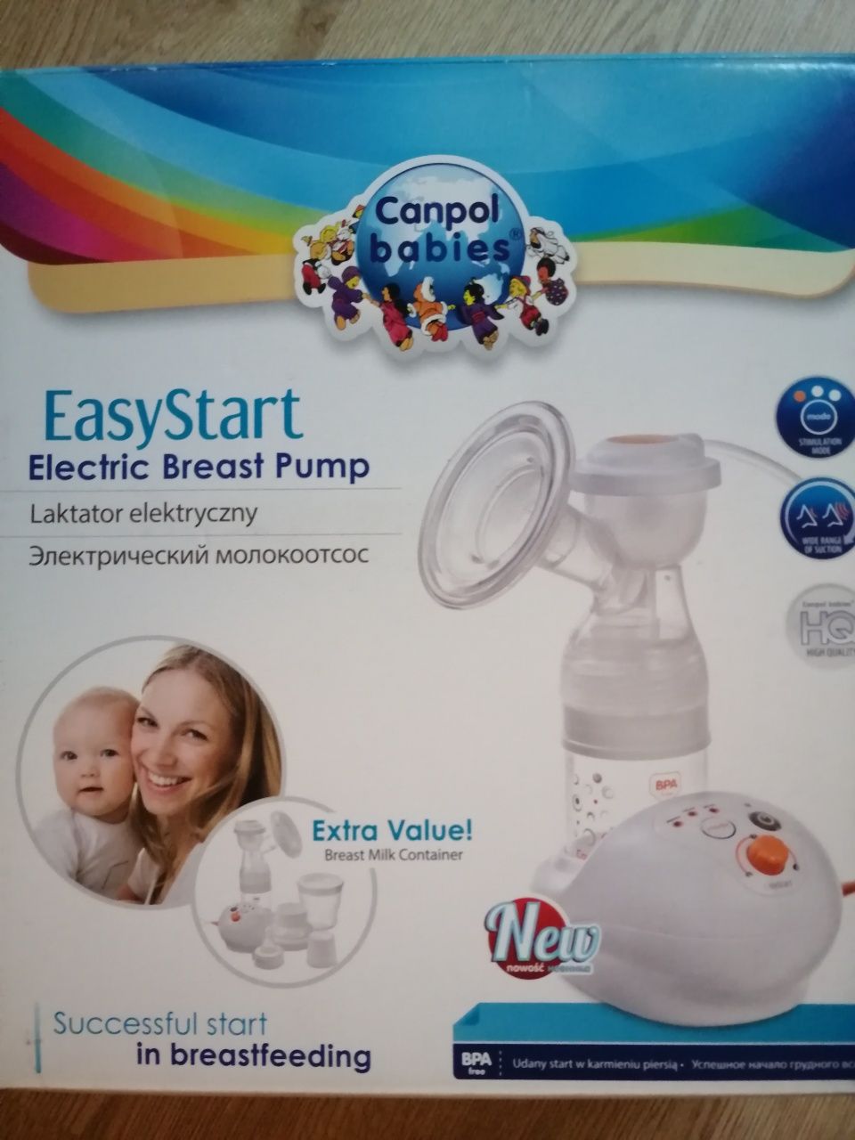Laktator Canpol Babies EasyStart Electric Breast Pump