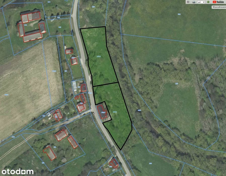 Sprzedam wyjątkową  działkę nad rzeką Nysa Kłodzka – Długopole Górne