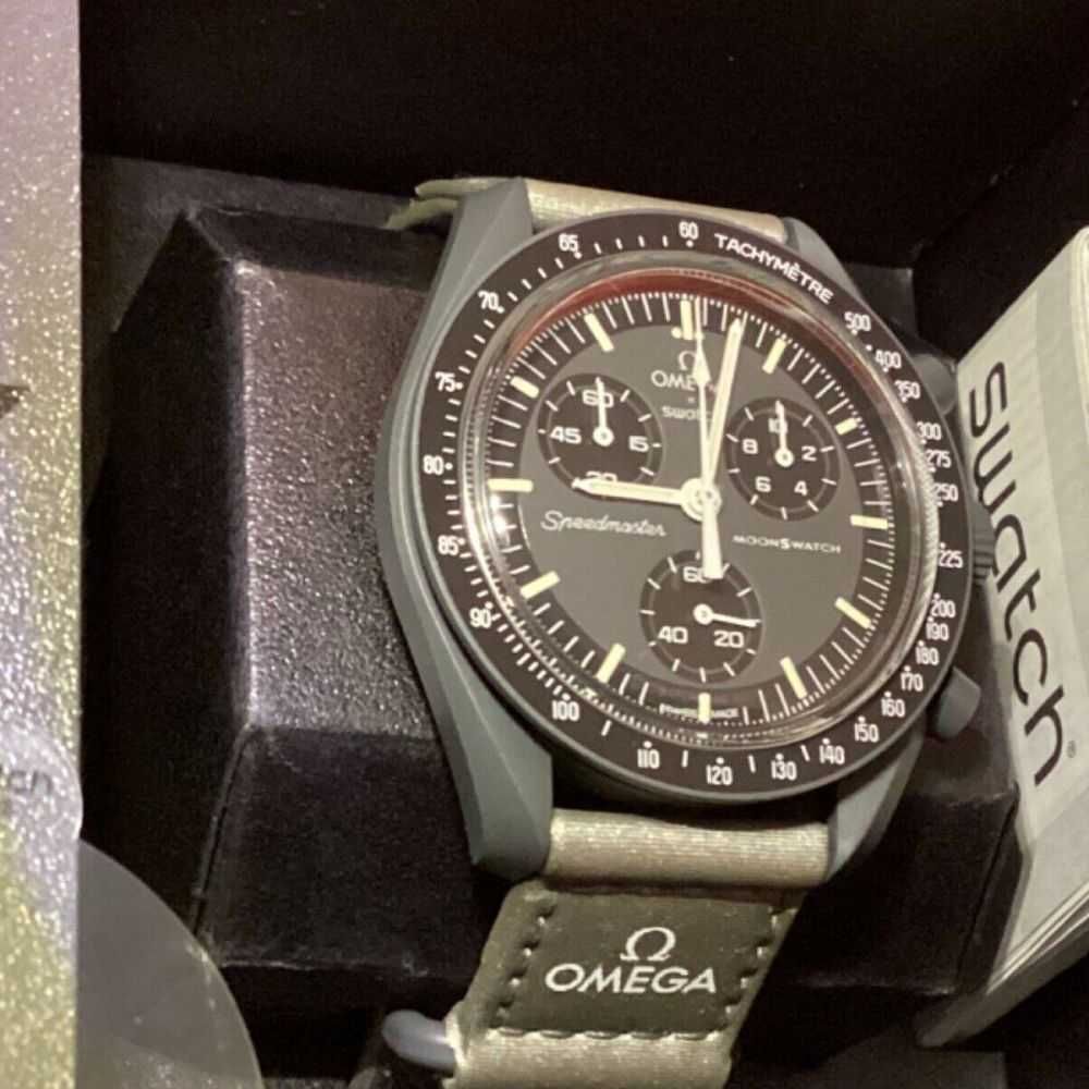 Omega x Swatch Merkury – SO33A100 Nowy Dostęp