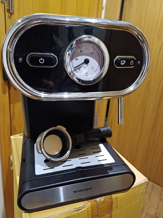 Máquina de café expresso Silvercrest