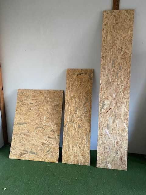 Sprzedam płytę OSB w wymiarze 87x125x15mm, 1600x47x15mm, 2500x47x15 mm