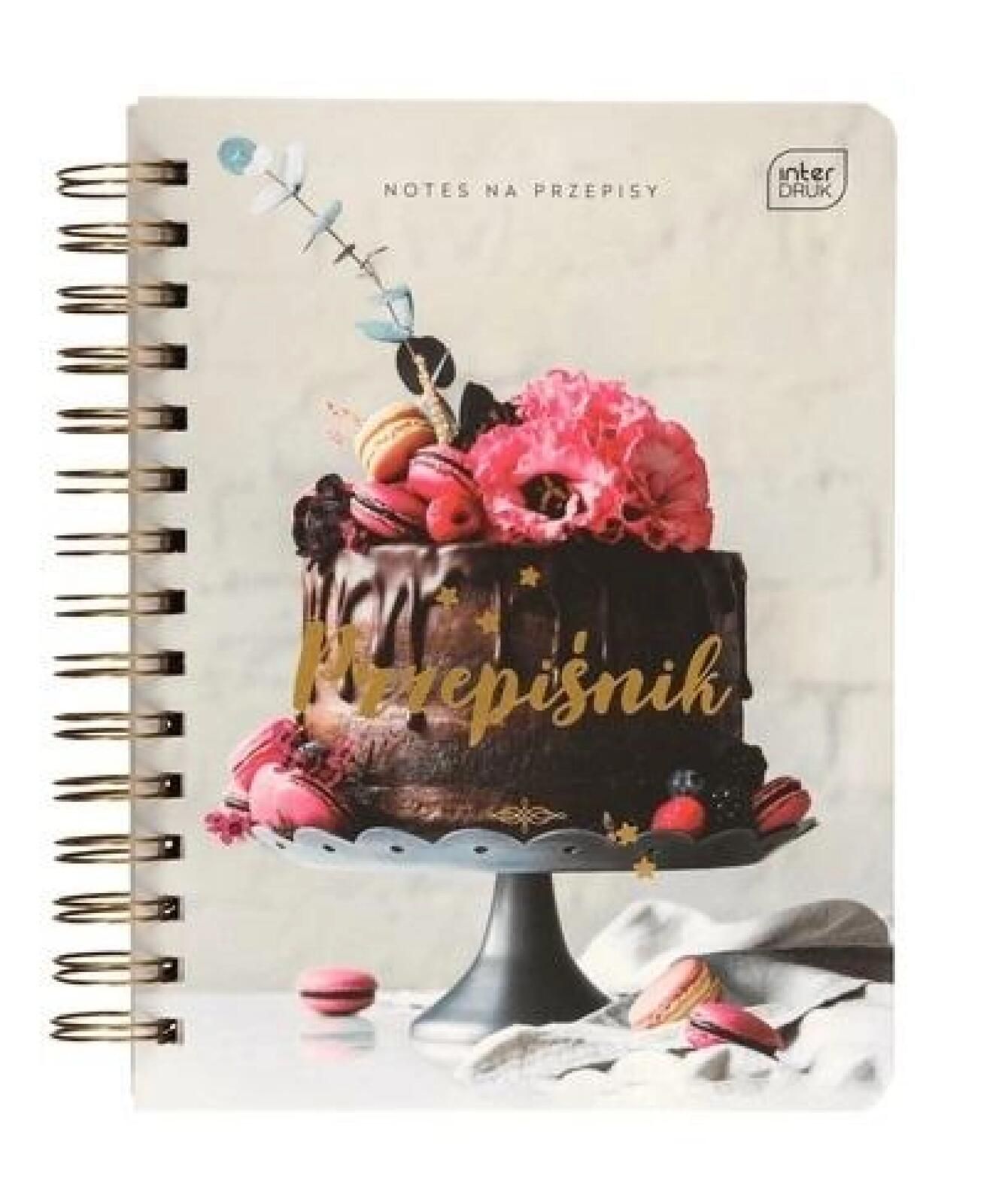 Przepiśnik A5/240K Cake INTERDRUK ,168x215 mm