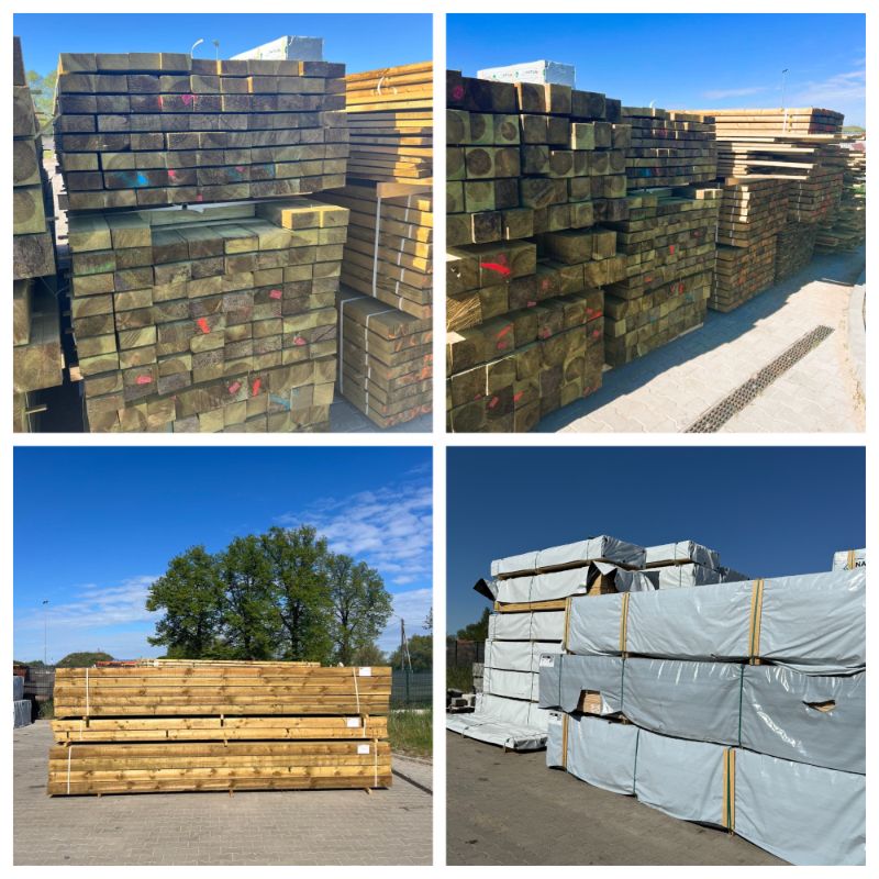 C24 drewno konstrukcyjne świerk 45x145x4200 sztuka
