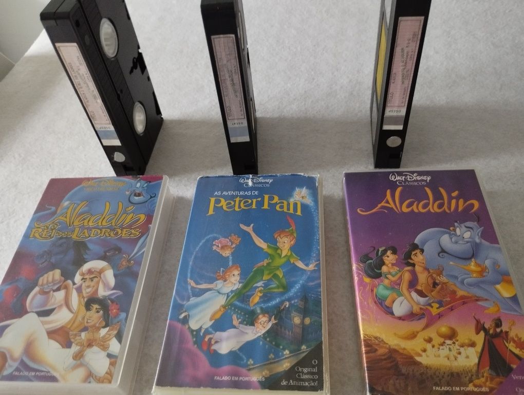Videos VHS infantis