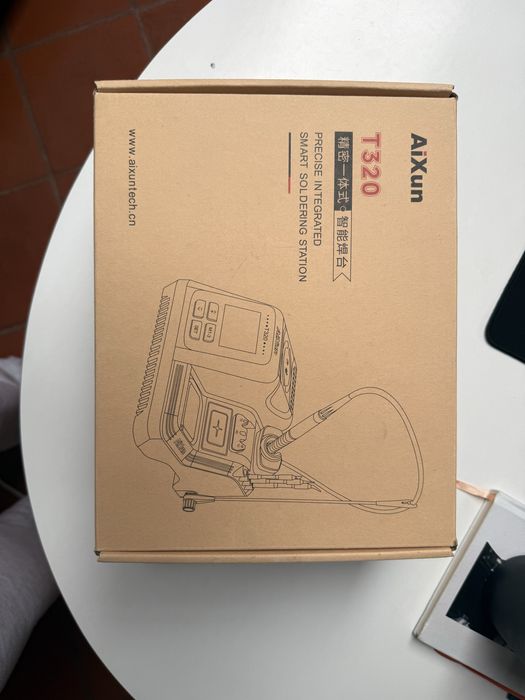 Estação de soldar inteligente 200 W AiXun T320 – Profissional