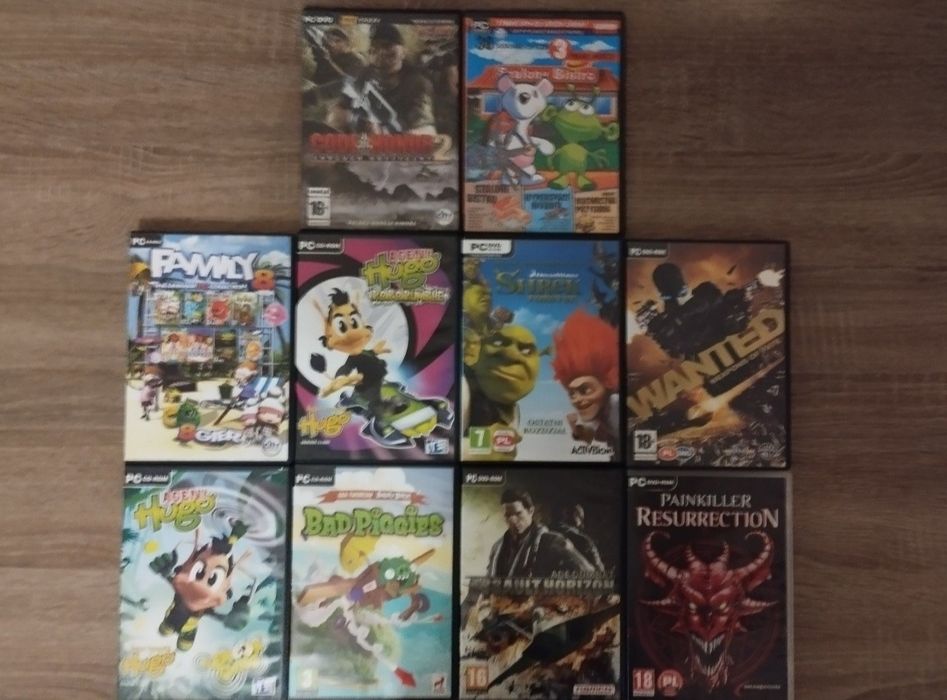 Gry i bajki płyty CD