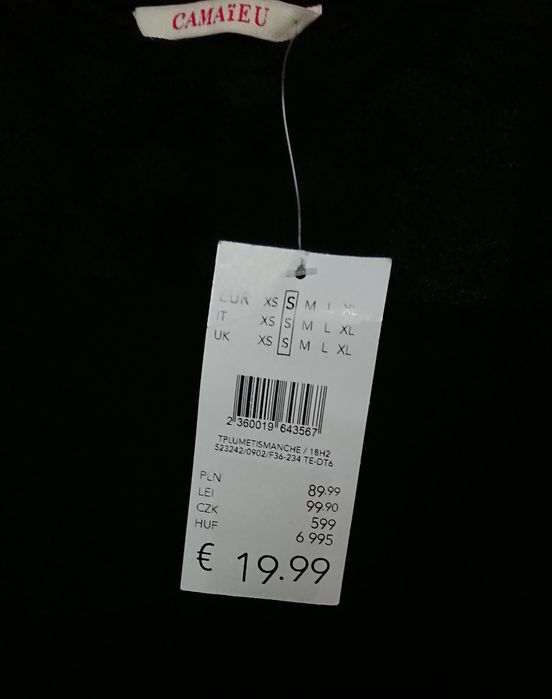 Bluzka elegancka marki Camaïeu nowa z metką!