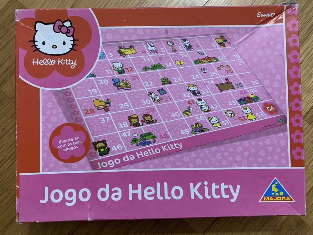Jogo infantil de tabuleiro “Hello Kitty”