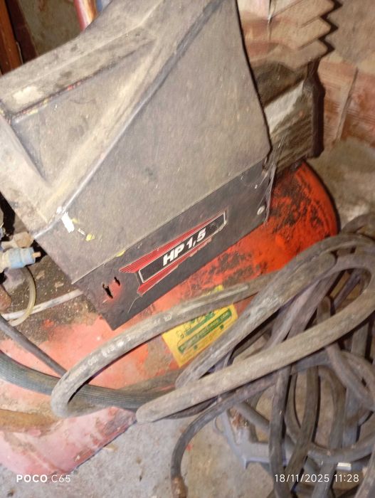 compressor 125l funcionar excelente com mangueiras