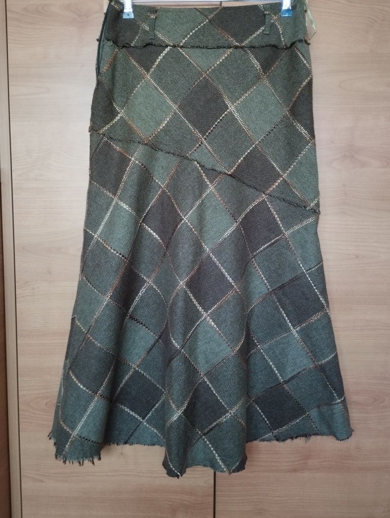 spódnica midi w kratkę  Marks&Spencer r.40