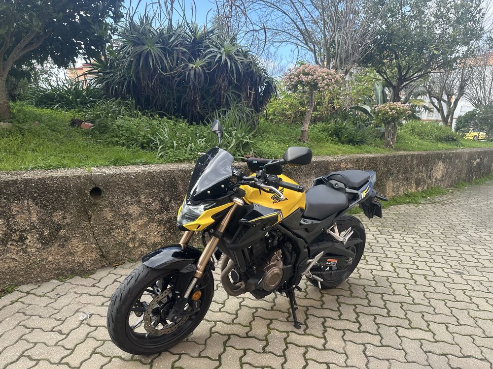 Mota Honda CB 500 F Ano 2022