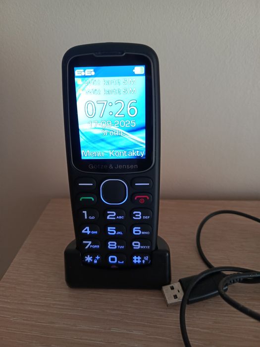 Telefon Gotze&Jensen dla seniora