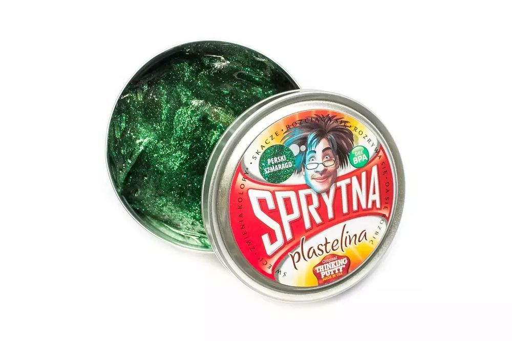 Sprytna Plastelina, metal szlachetny, perski szmaragd 18g. Artyzan