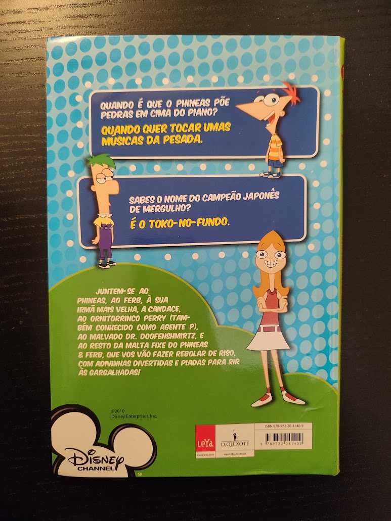 (Env. Incluído) Phineas & Ferb Para Rir às Gargalhadas de Walt Disney
