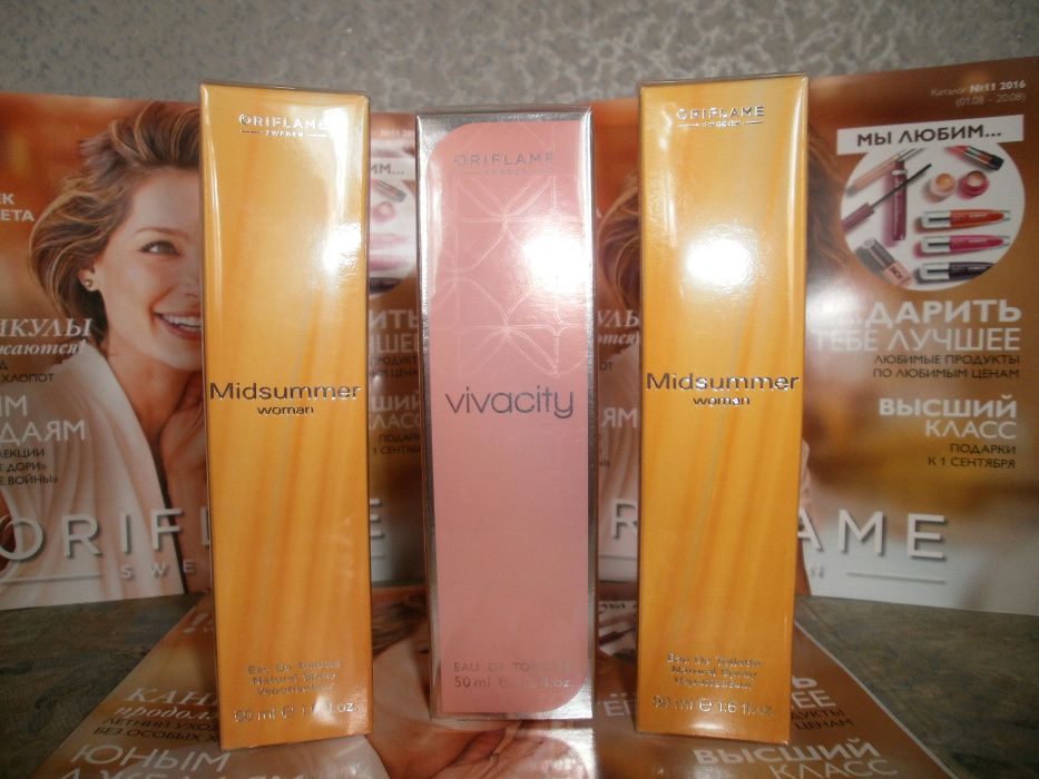 Voyager Woman Vivacity  Midsummer Woman Imagination Oriflame Орифлейм