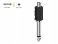 Adapter Hama cinch-jack 6,3, RCA