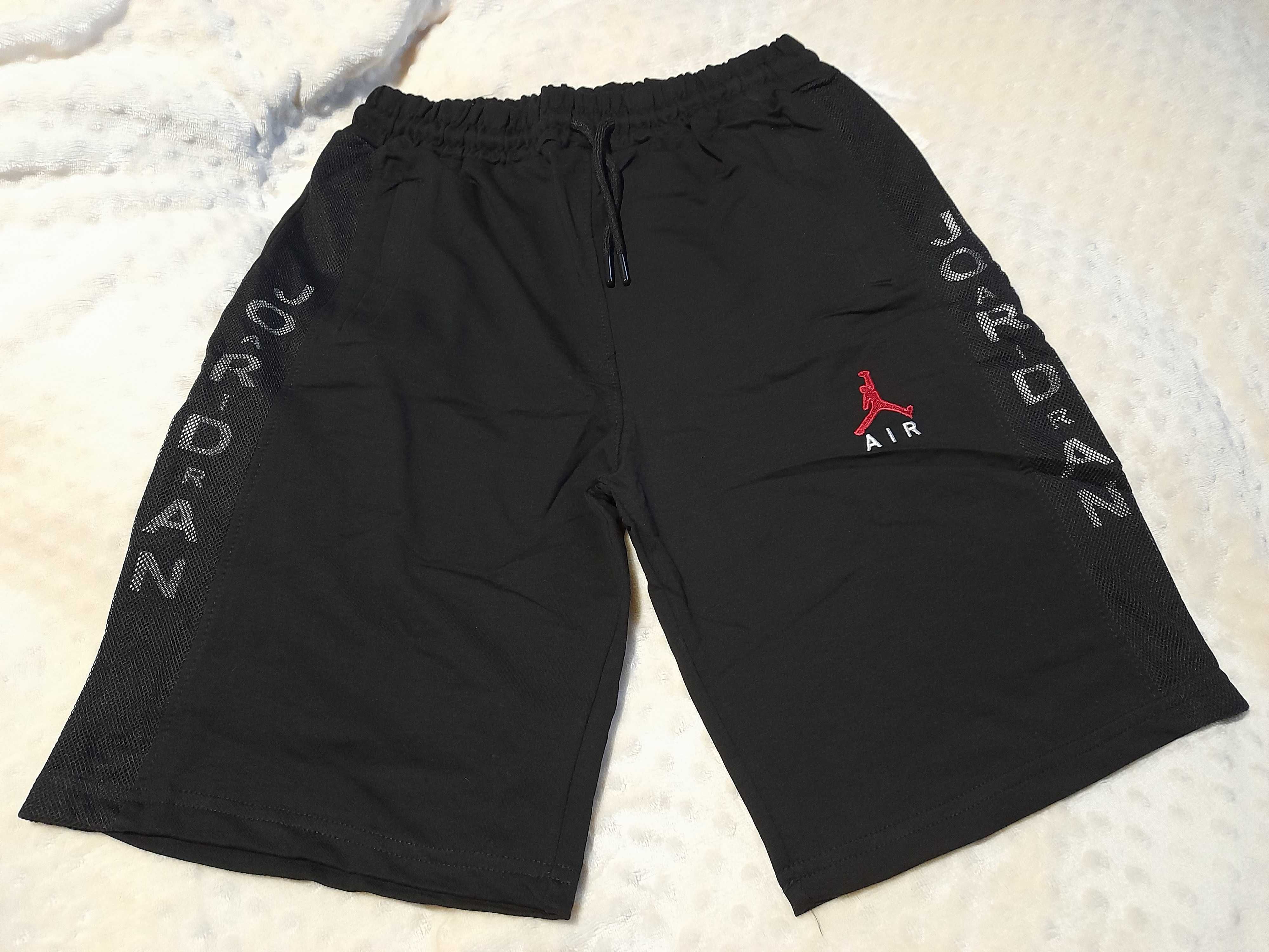 Jordan Air spodenki męskie rozm. 2xl kolor czarny bawełna nowe