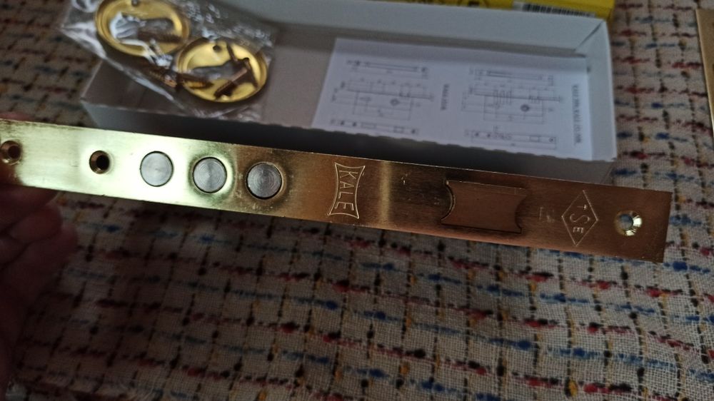 Замок врезной Kale 2000, механизм цилиндровый Kale 164BT