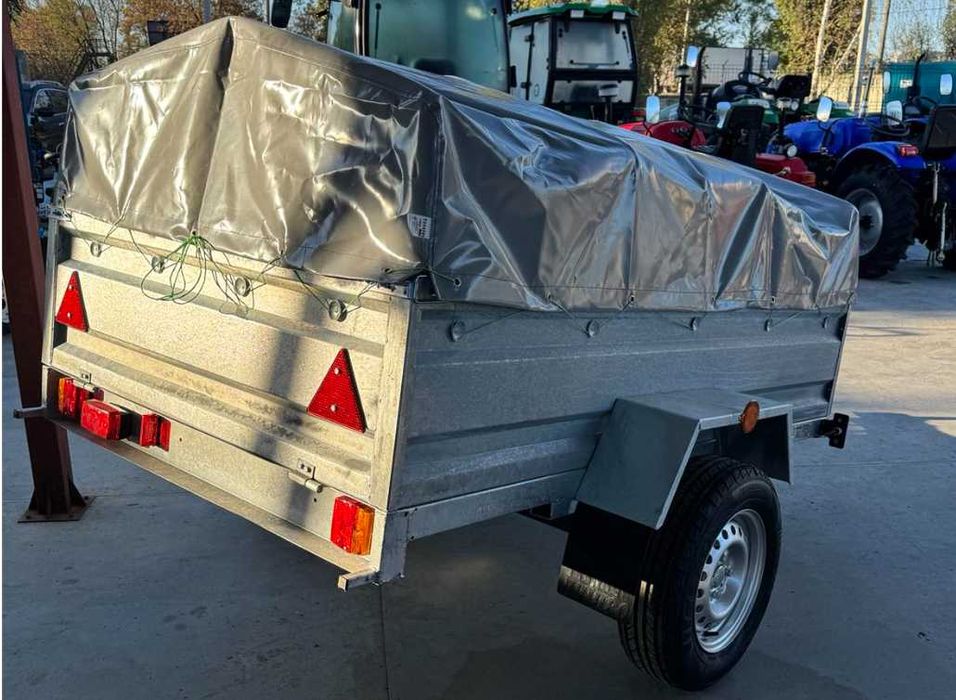 Оцинкований підсиленний причiп від виробника. Доставкатрозтермінування