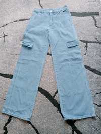 Spodnie damskie jeansowe niebieskie