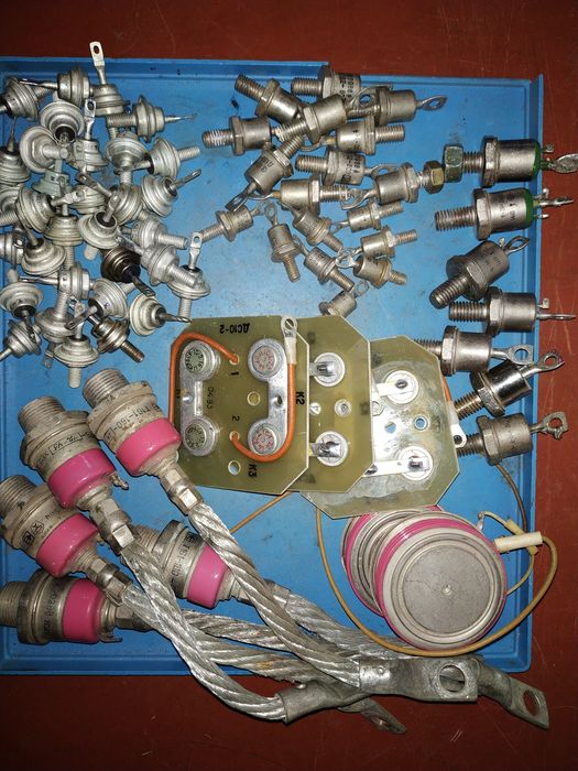 Тиристоры (диоды) силовые радиаторы