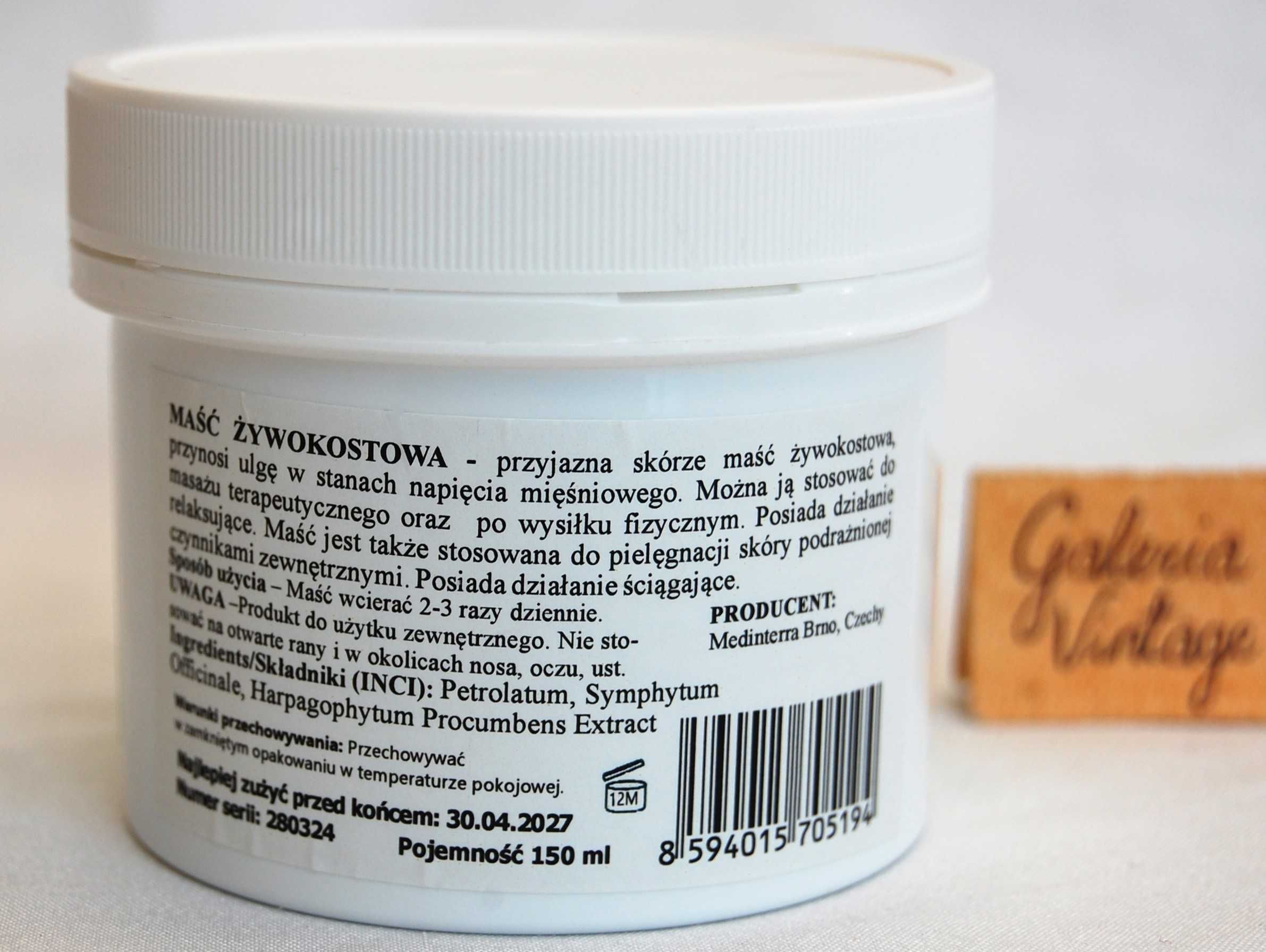 Maść żywokostowa, z żywokostu Farm-Vix 150 ml
