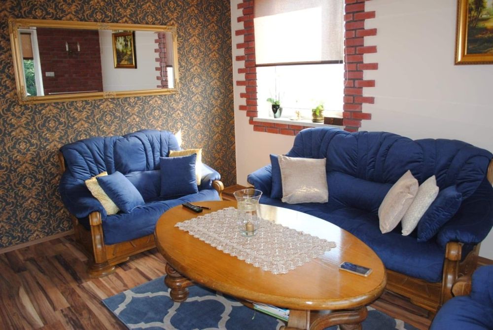 Zestaw wypoczynkowy dębowy