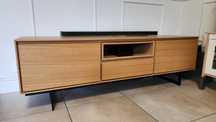 Szafka rtv brazowa pod tv orzech furnhouse tokyo