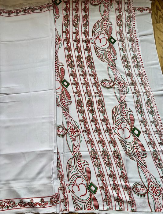 Zestaw 3 sari/saree - materiał 5m