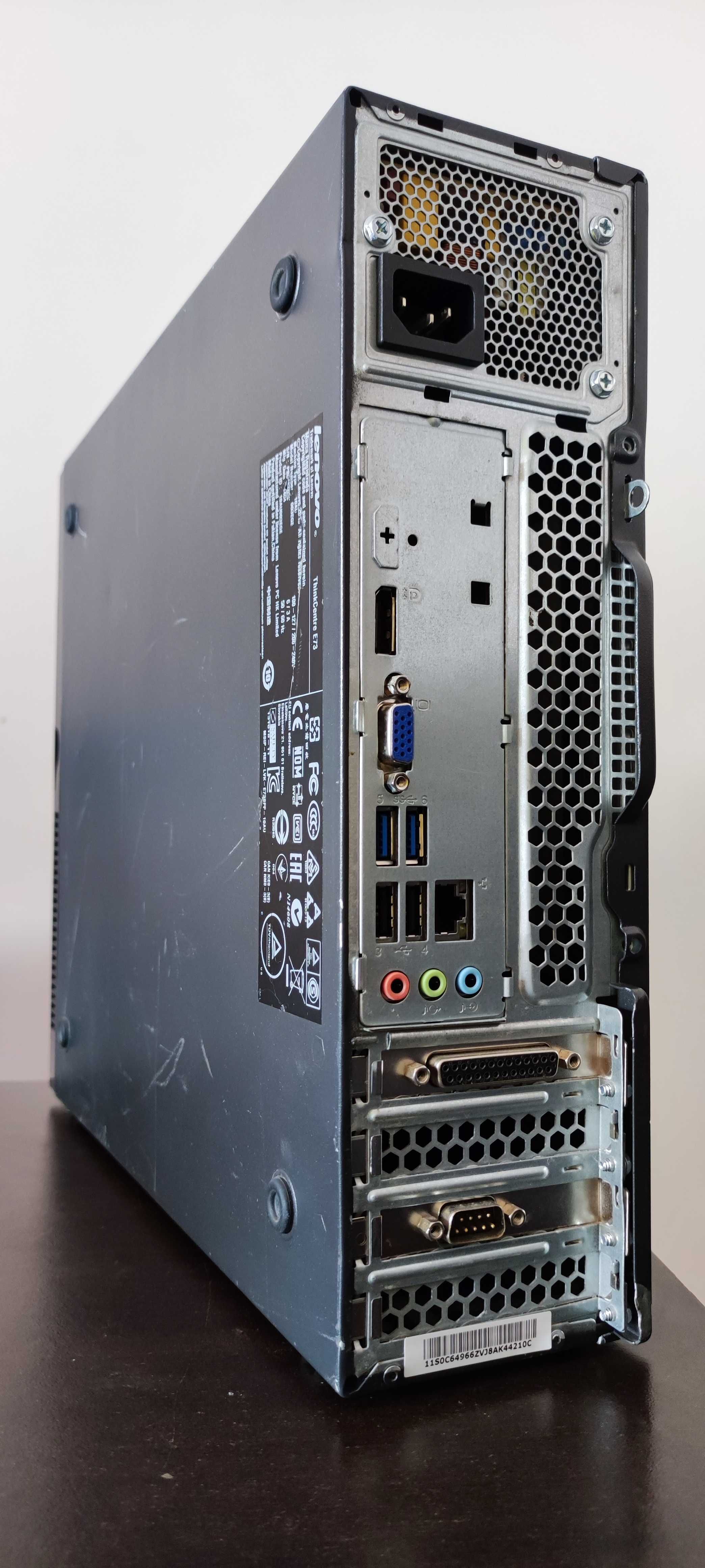 Computador SFF Lenovo ThinkCentre E73|i3 4130|8G3|HD 250GB
