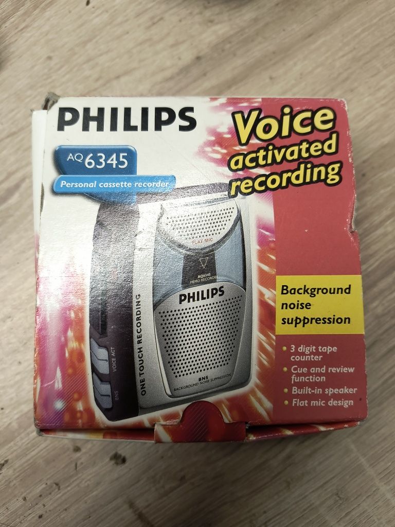 Dyktafon walkman Philips AQ 6345