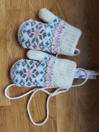Rękawiczki niemowlęce na zime