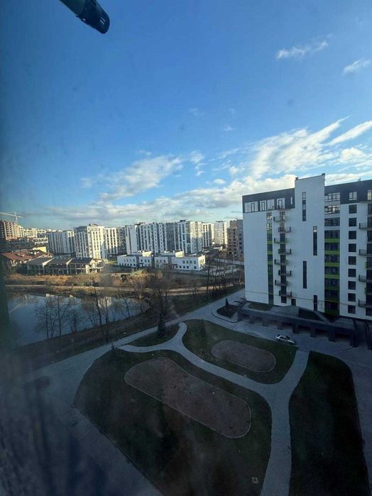 Видова 1 кім. кв. готова до ремонту в ЖК Міленіум