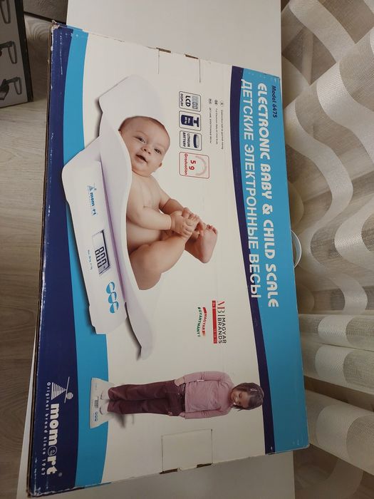 Весы для новорожденных momert 6475