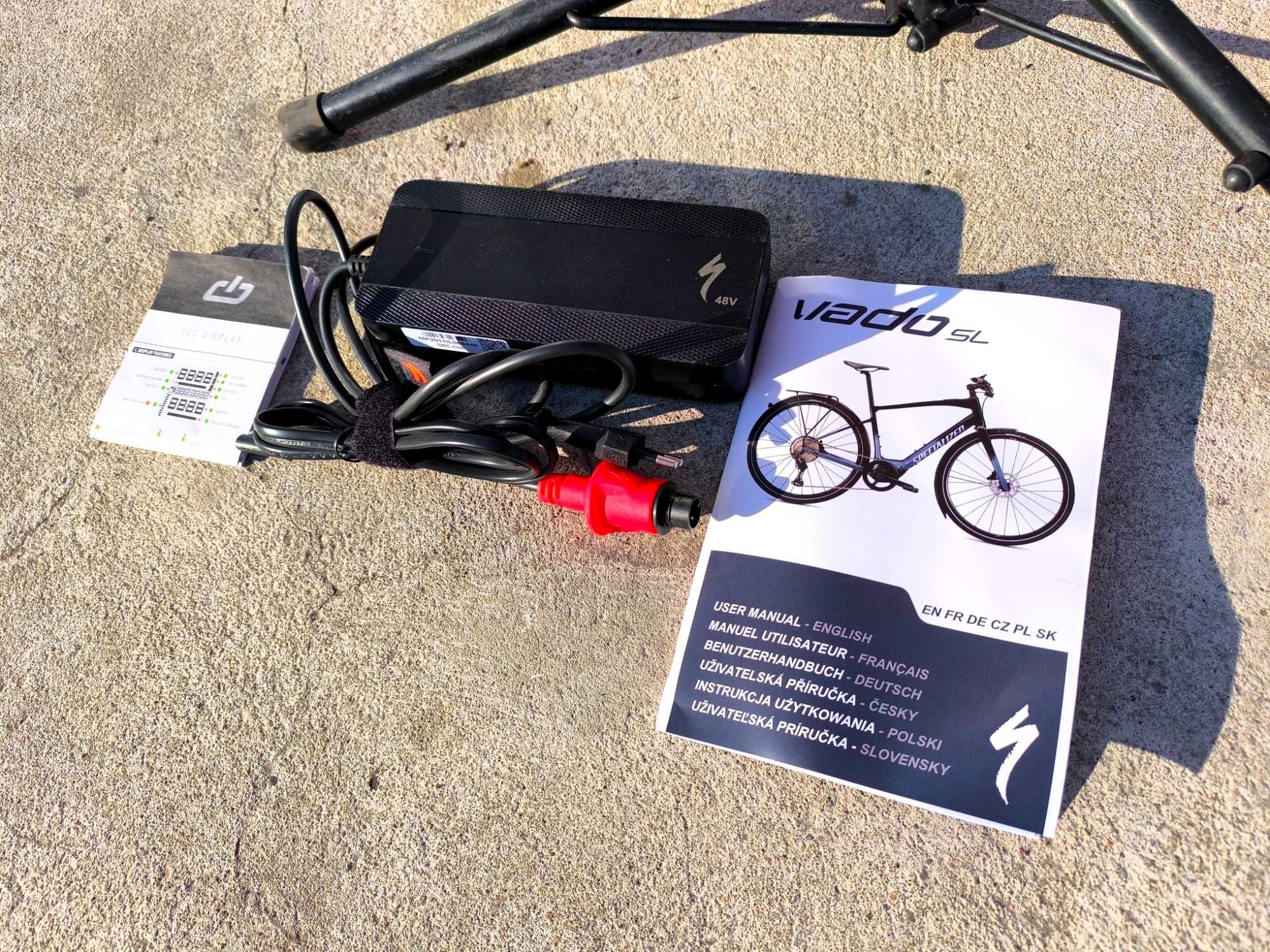 ELEKTRYCZNY SPECIALIZED Vado SL 5.0 EQ 18 Shimano Deore widelec CARBON
