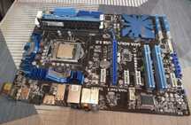 плата Asus P7P55D-E LX 4 DIMM