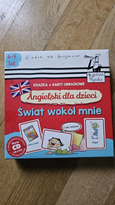 Kapitan Nauka 6-9 lat angielski dla dzieci swiat wokół mnie