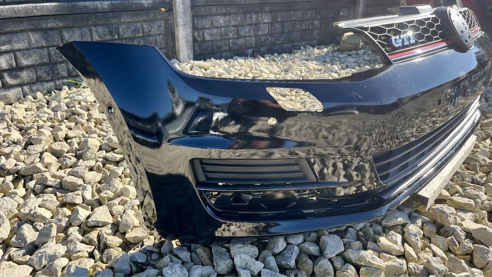 Zderzak przedni LC9X spryski + PDC VW Golf 7 12- 5G GTI oryginal
