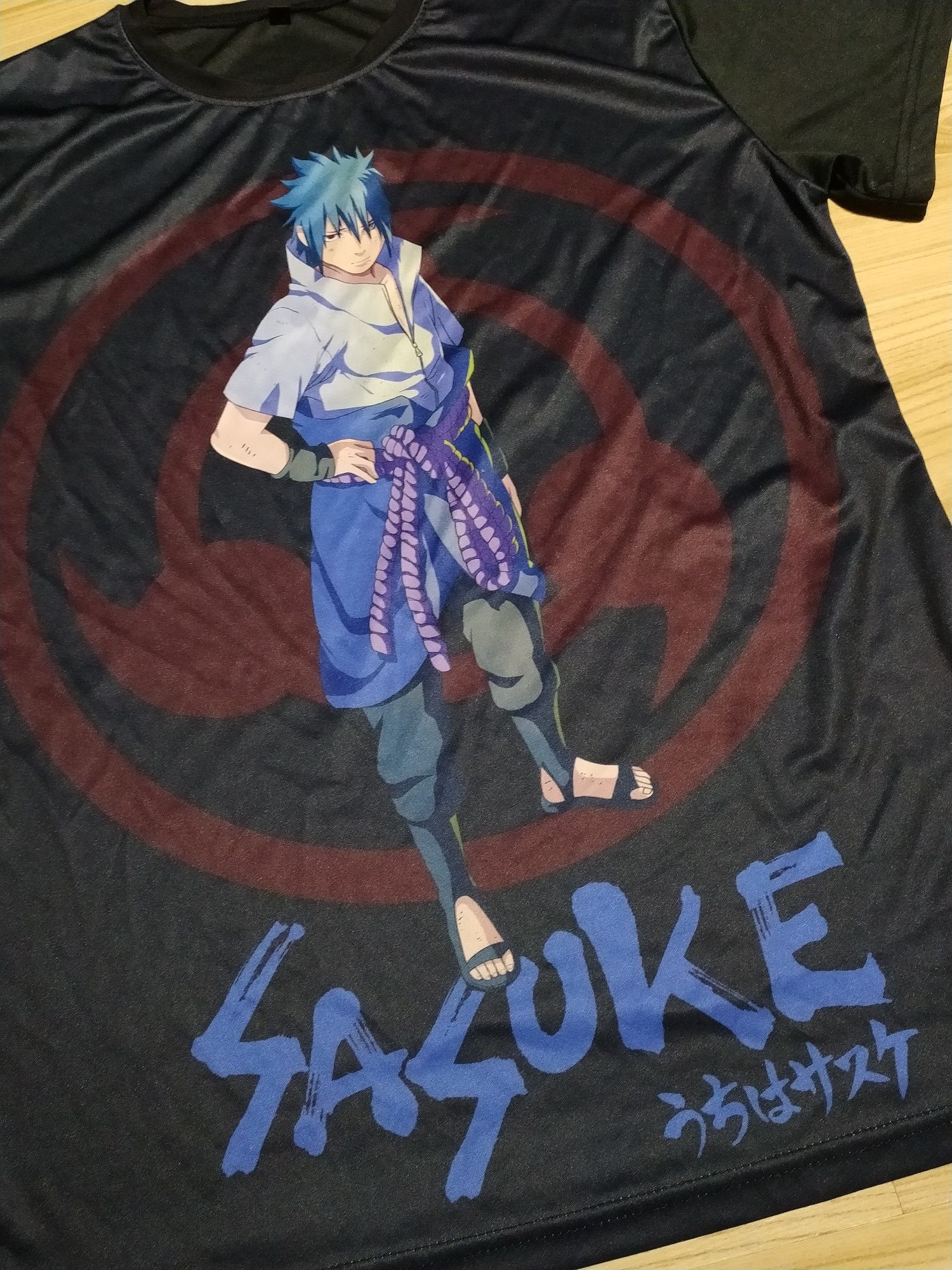 Koszulka Sasuke Uchiha Naruto Shippuuden Anime Manga